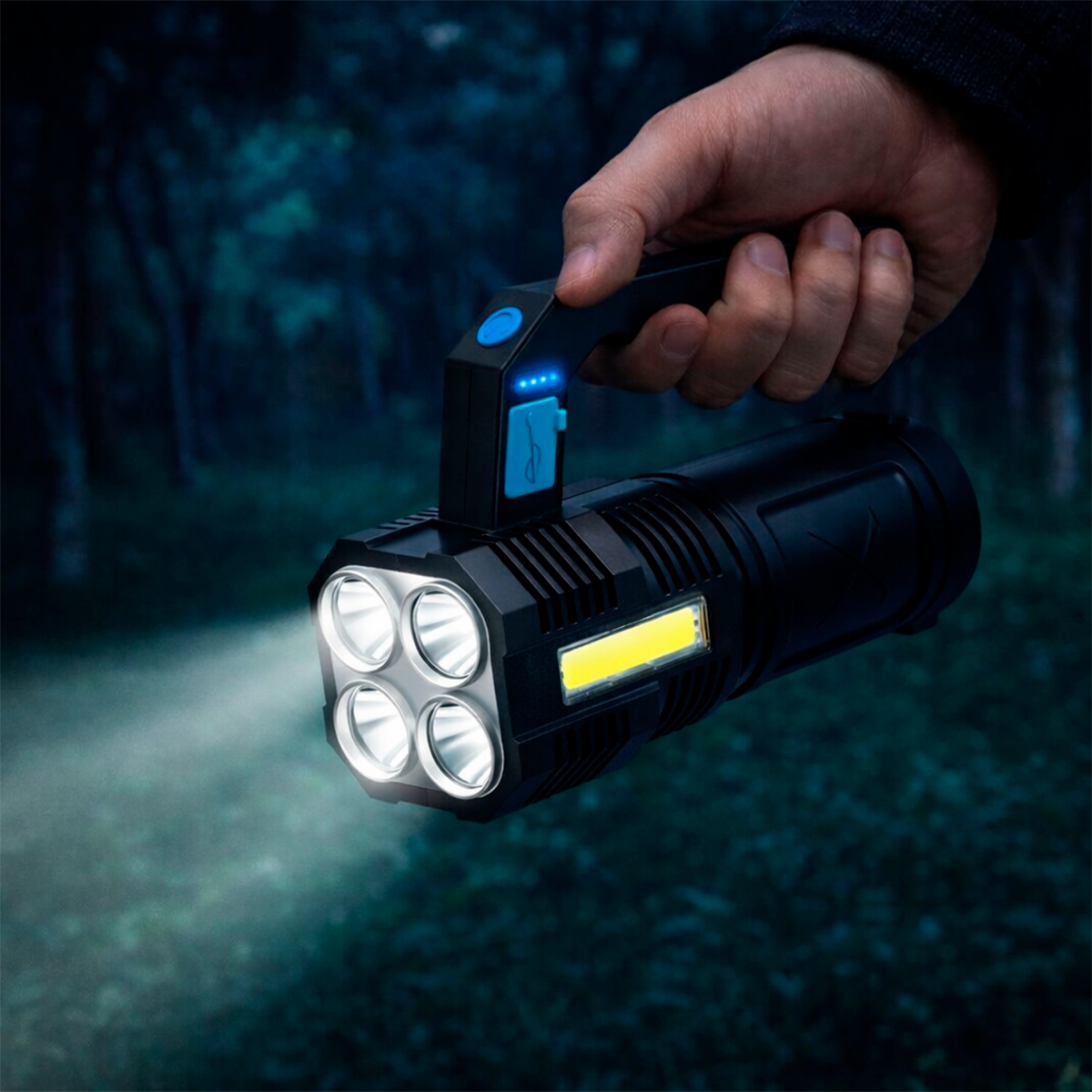 Linterna Led Luz Largo Alcance 8206